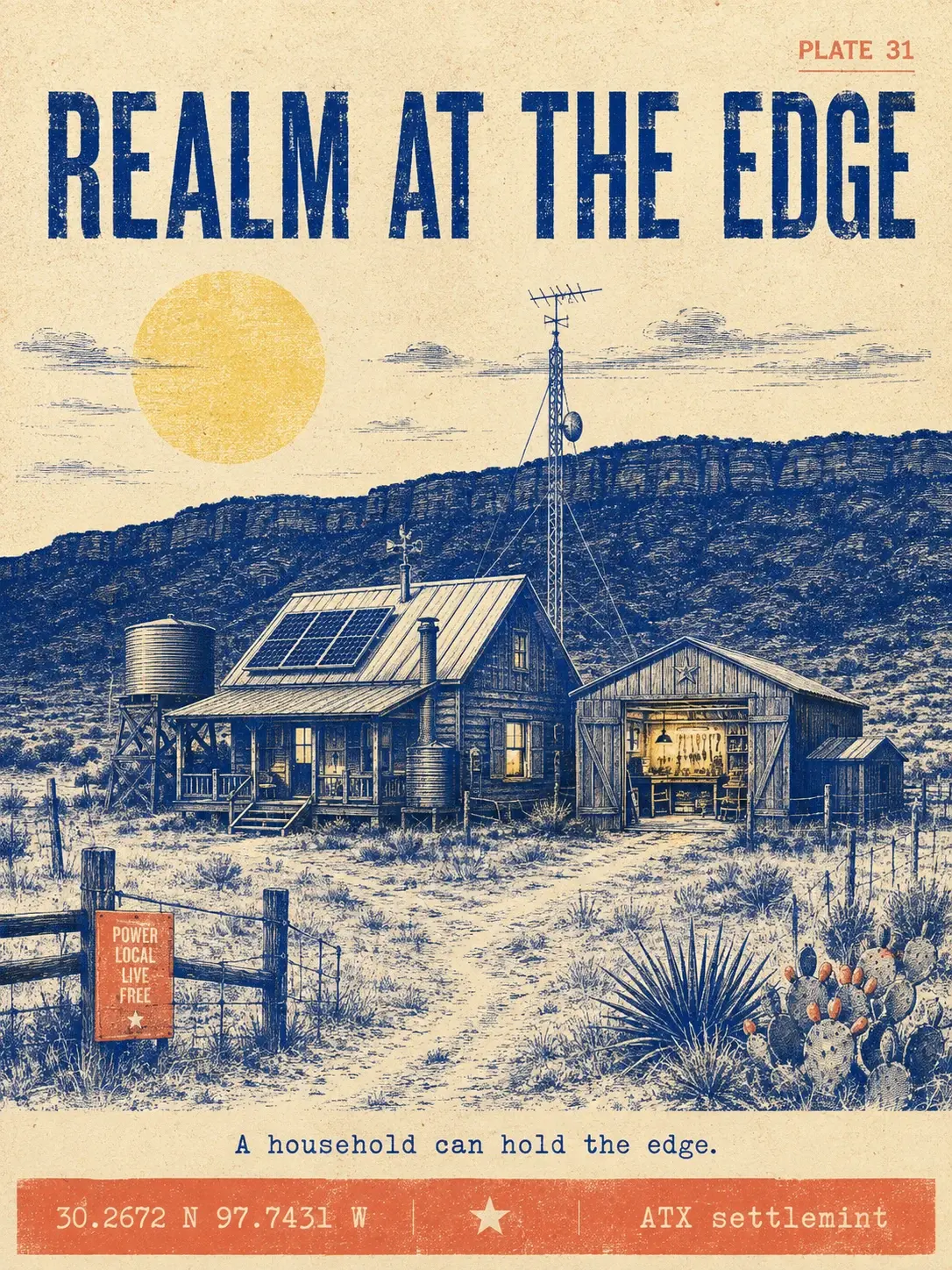 Realm at the edge — a household can hold the edge