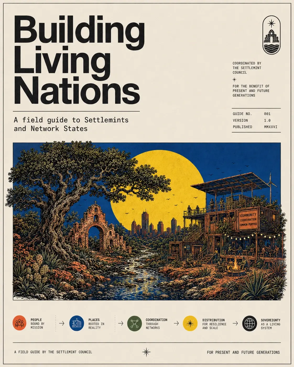 Building Living Nations — the cover